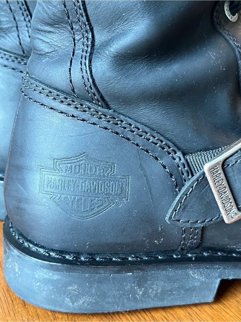 Harley Davidson Ranger Moto Harness Leather Riding Boots Mens 11 - Picture 6 of 14